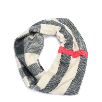 Burberry Wool Check Snood Scarf 1 of 3