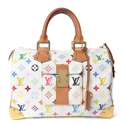 Louis Vuitton Monogram Multicolor Speedy 30 White 1 of 14