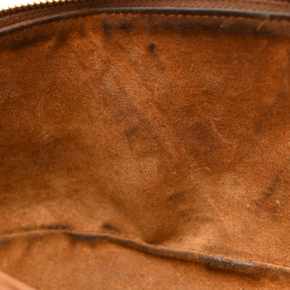 Versace Grained Calfskin Greca Belt Bag Brown 12 of 19