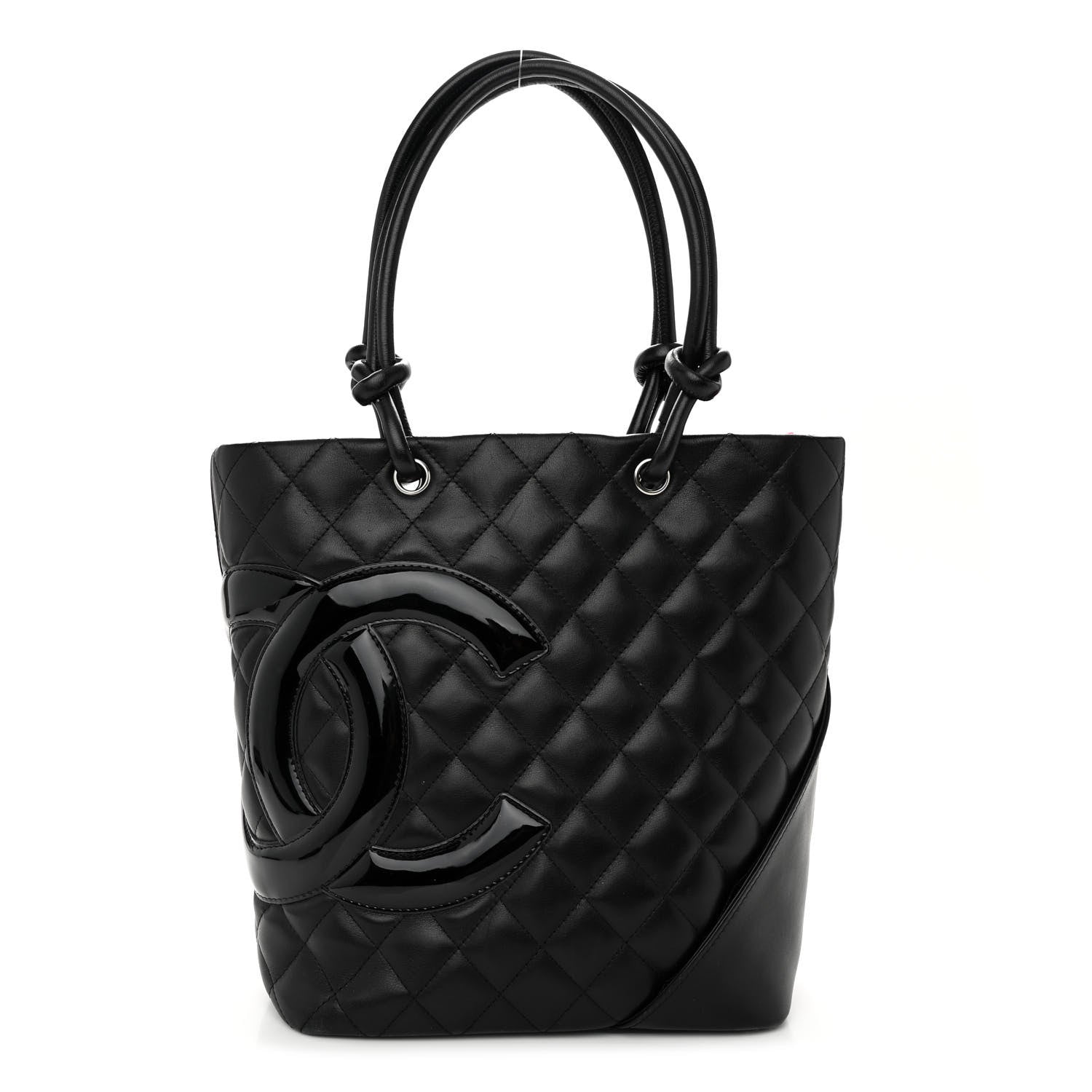 Chanel Calfskin Quilted Medium Cambon Tote Black 1 of 10