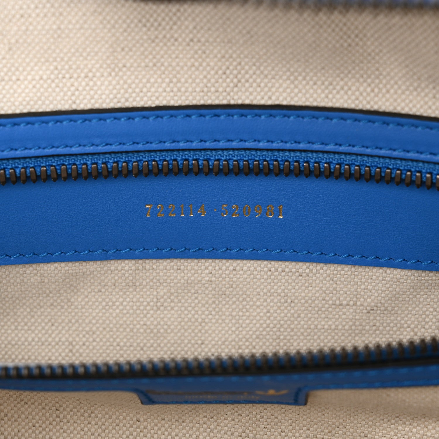 Gucci X ADIDAS Calfskin Trefoil Web GG Marmont Medium Duffle Bag Blue 5 of 11