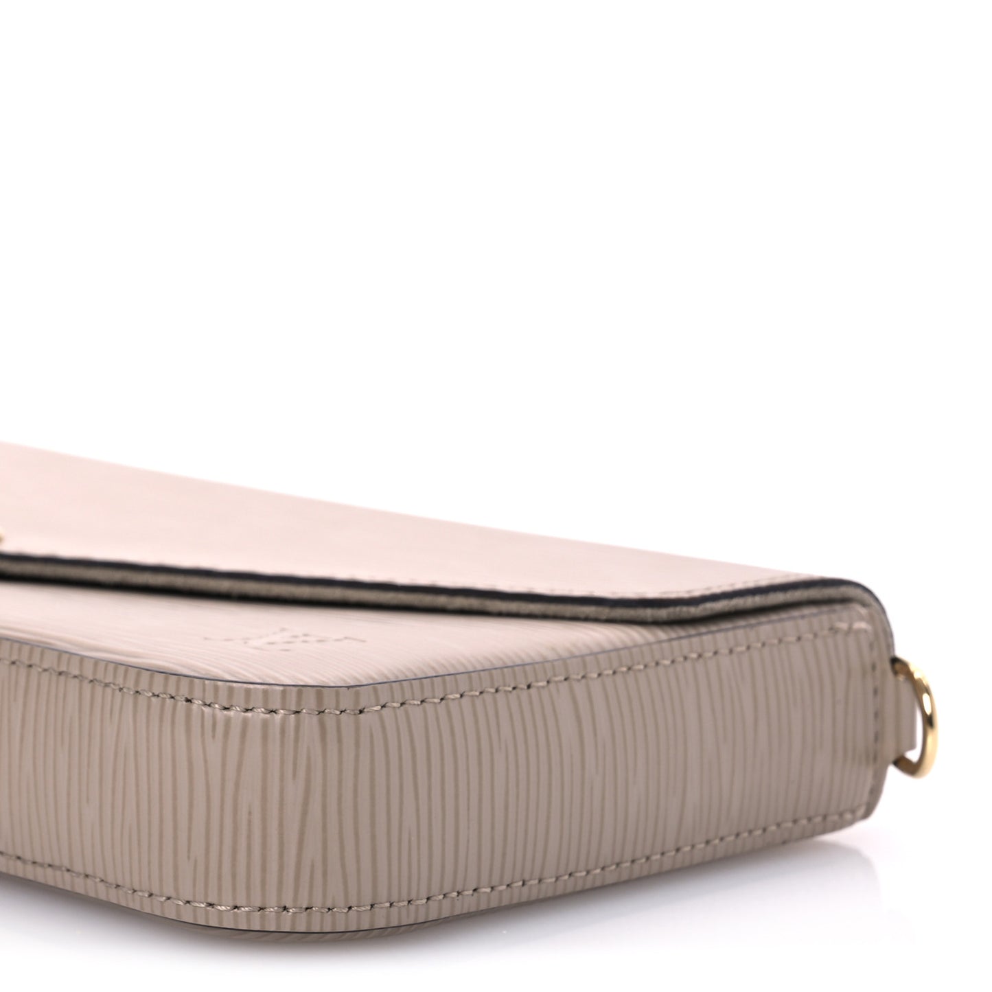 Epi Felicie Pochette Chain Wallet Galet