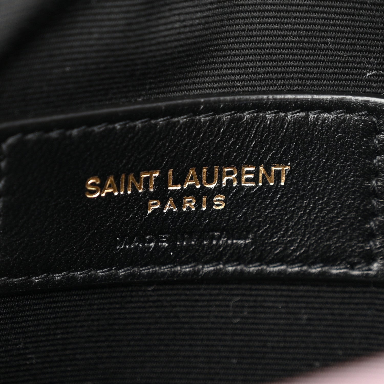 Saint Laurent Patent Calfskin Monogram Uptown Clutch Dark Red Wine 6 of 7