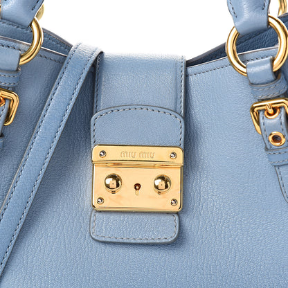 Miu Miu Madras Secchiello Shopping Tote Astrale 11 of 12