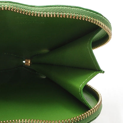 Louis Vuitton Vernis Heart Coin Purse Vert Tonic 3 of 5