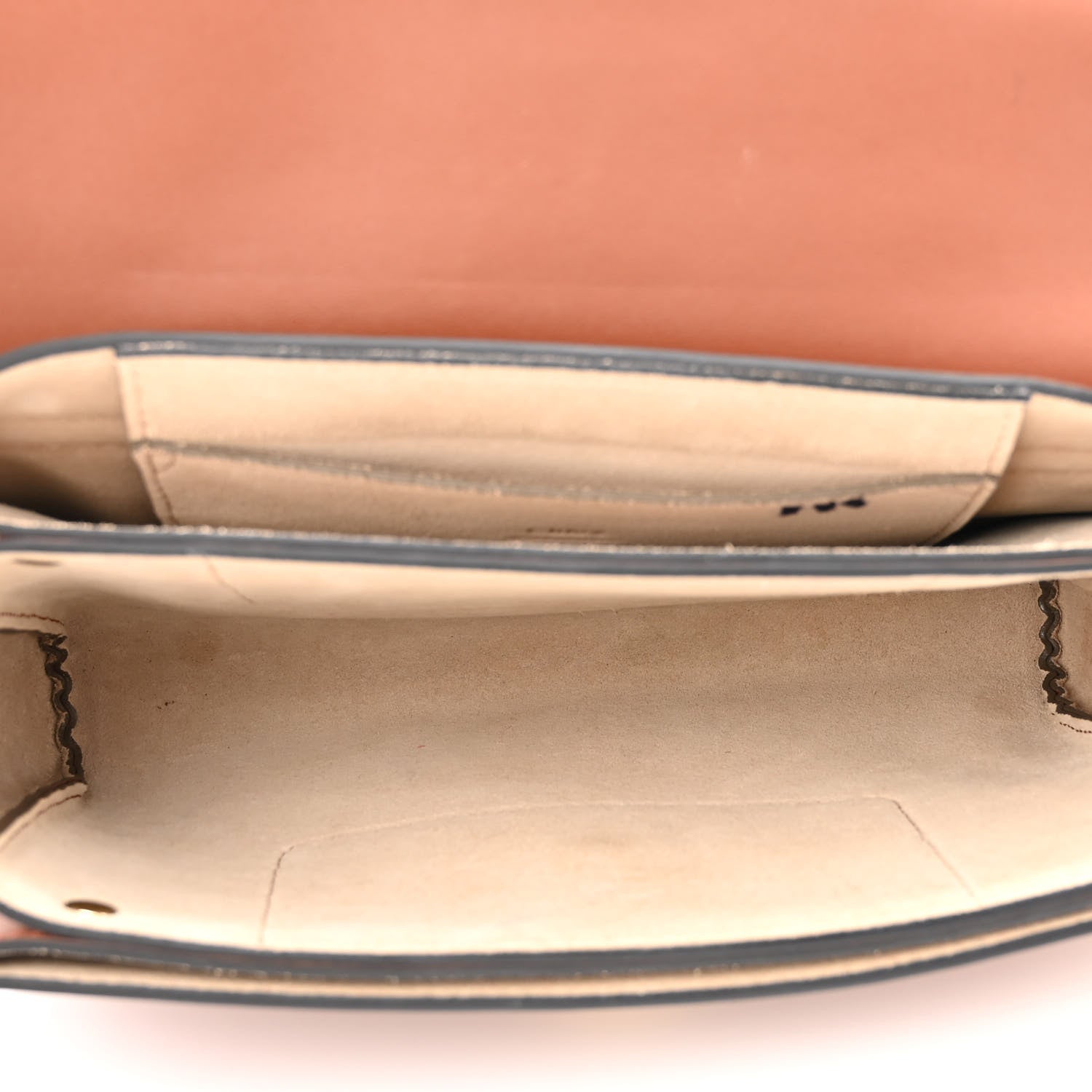 Chloe Suede Calfskin Small Faye Shoulder Bag Tobacco 5 of 15
