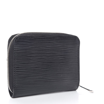 Louis Vuitton Epi Zippy Coin Purse Black 3 of 6