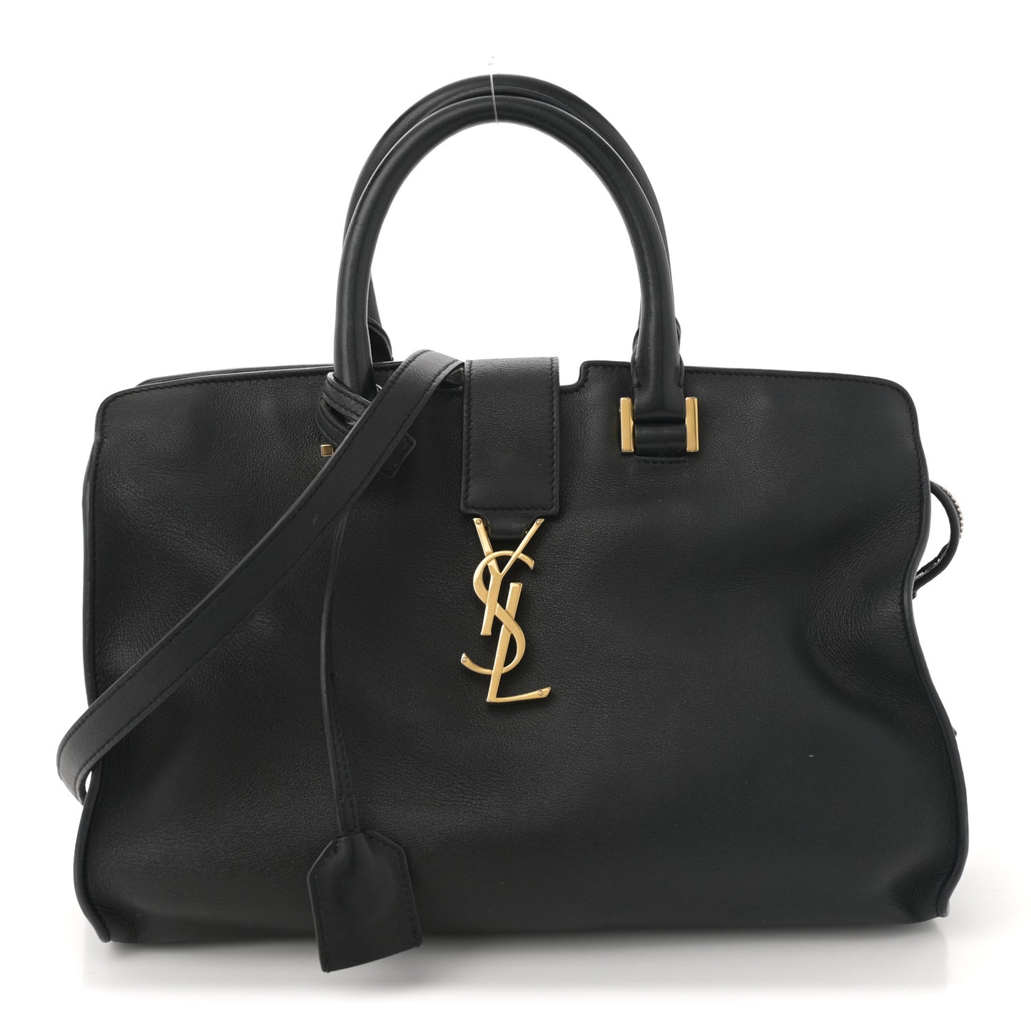 Calfskin Small Monogram Cabas Black