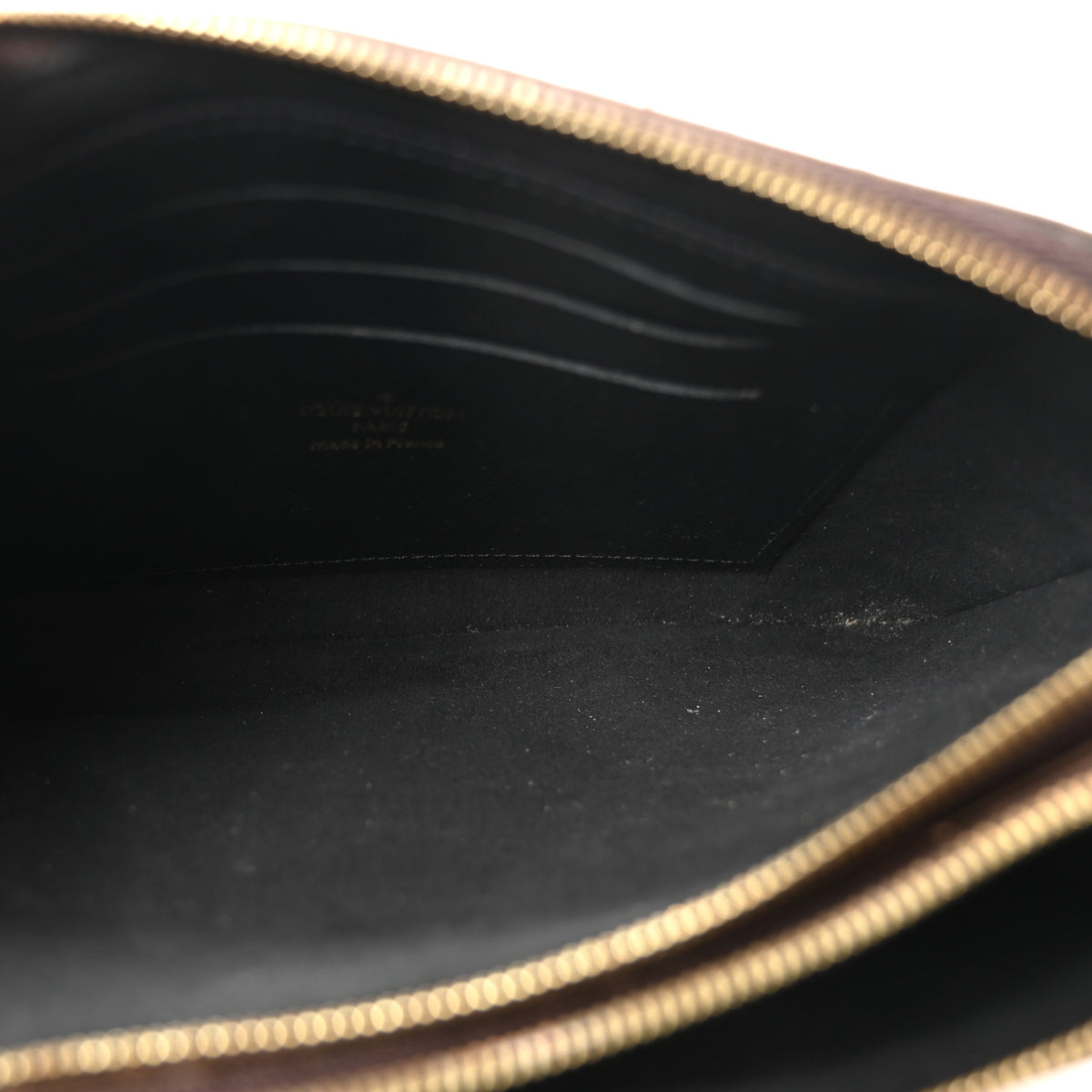 Louis Vuitton Reverse Monogram Giant Double Zip Pochette 4 of 8