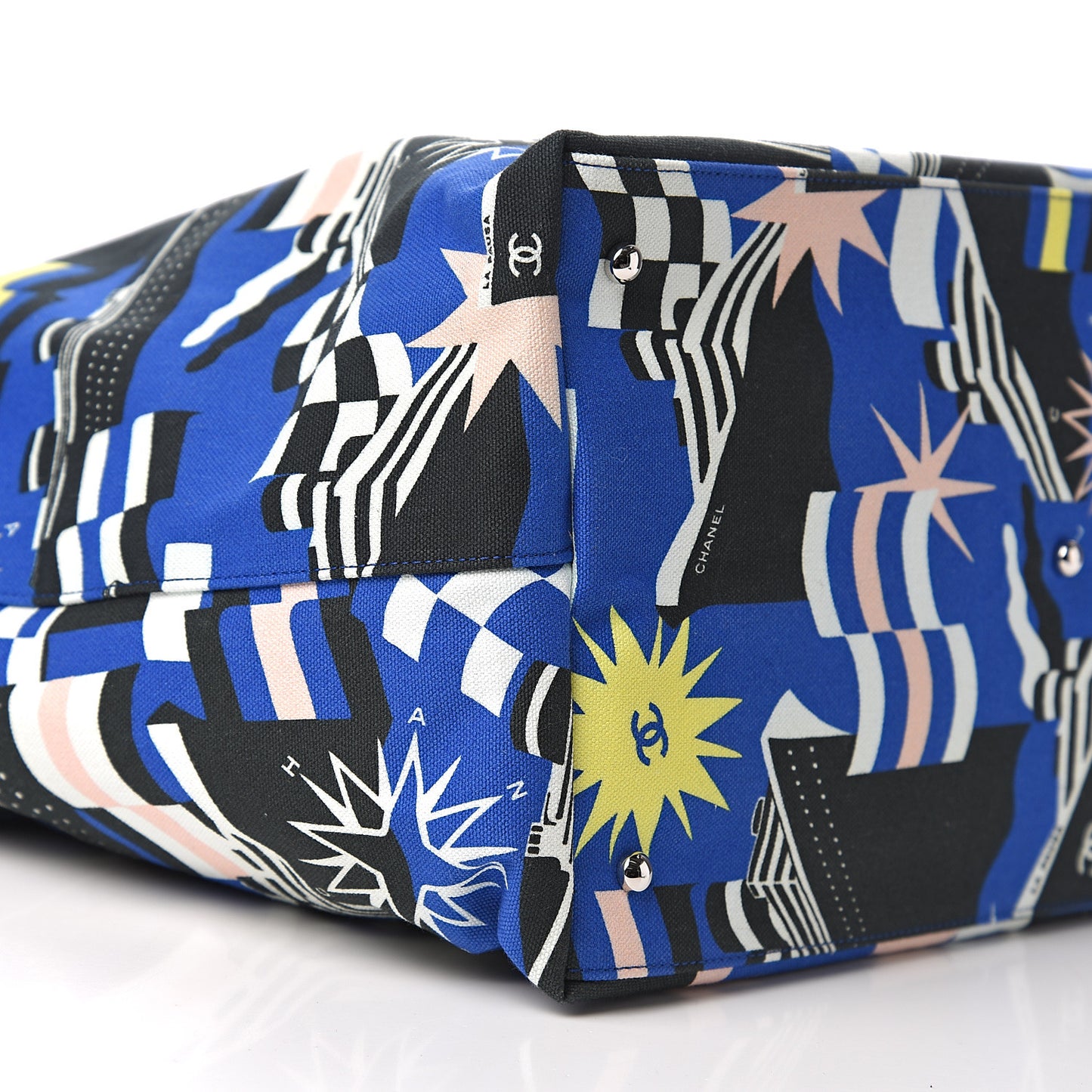 Canvas Large La Pausa Bay Shopping Bag