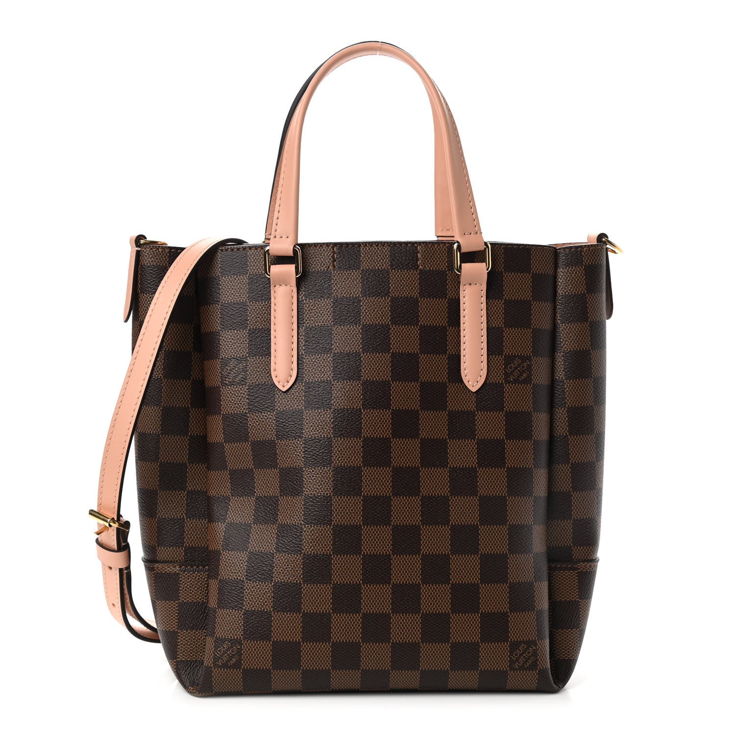 Louis Vuitton Damier Ebene Belmont PM Venus Pink 3 of 9