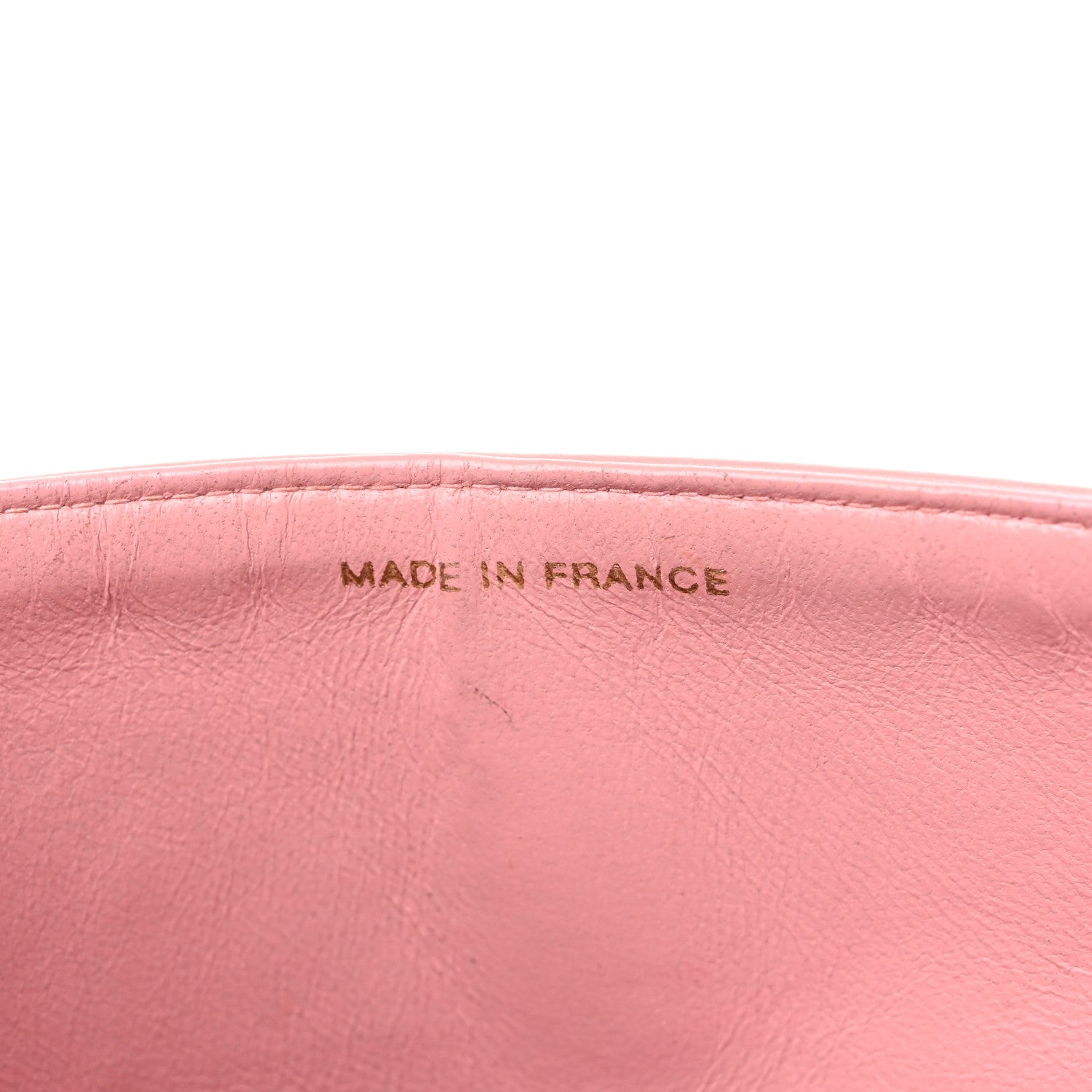 Chanel Lambskin Quilted Medium Double Flap Light Pink 6 of 17