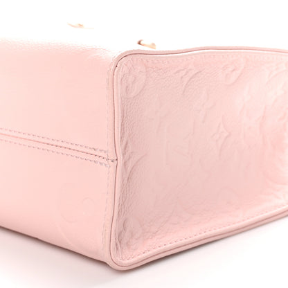 Louis Vuitton Empreinte Monogram Giant Onthego PM Opale Pink 9 of 9