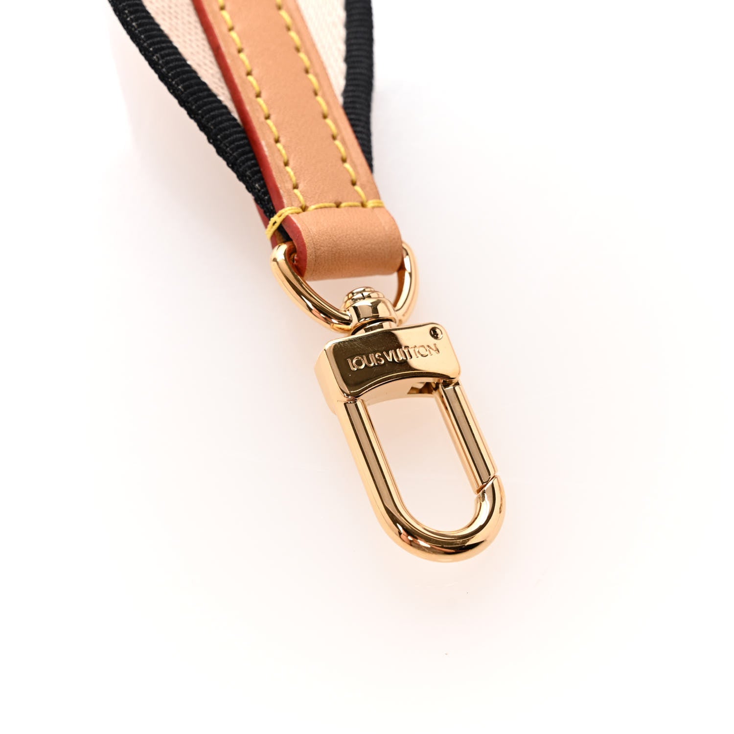 Louis Vuitton Jacquard Diane Shoulder Strap Black 6 of 6