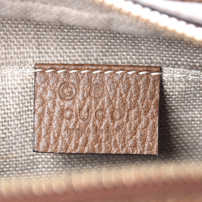 Gucci Monogram Mini Bree Messenger Bag Beige Tabacco 8 of 9