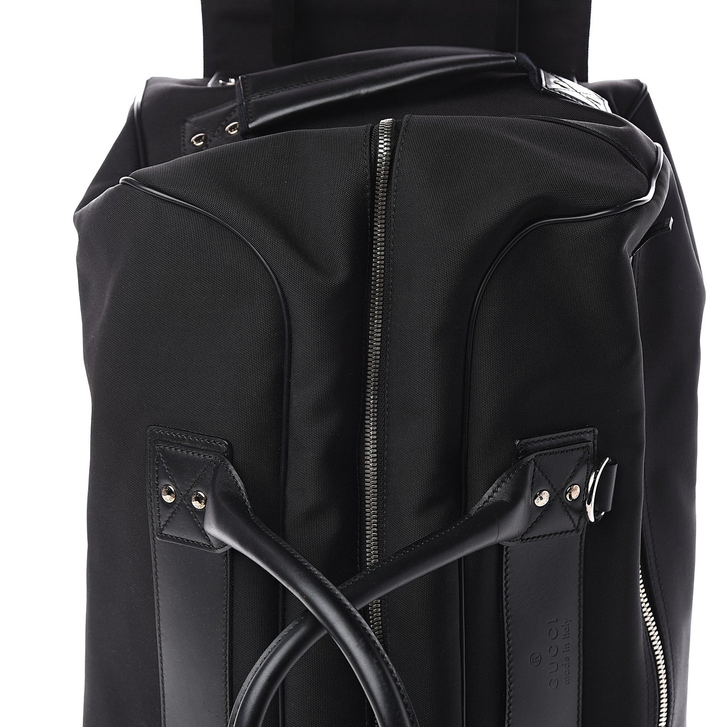 Canvas Carry On Duffle Black