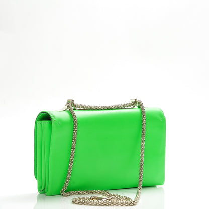 Valentino Garavani Nappa Va Va Voom Shoulder Bag Green Fluo 3 of 6