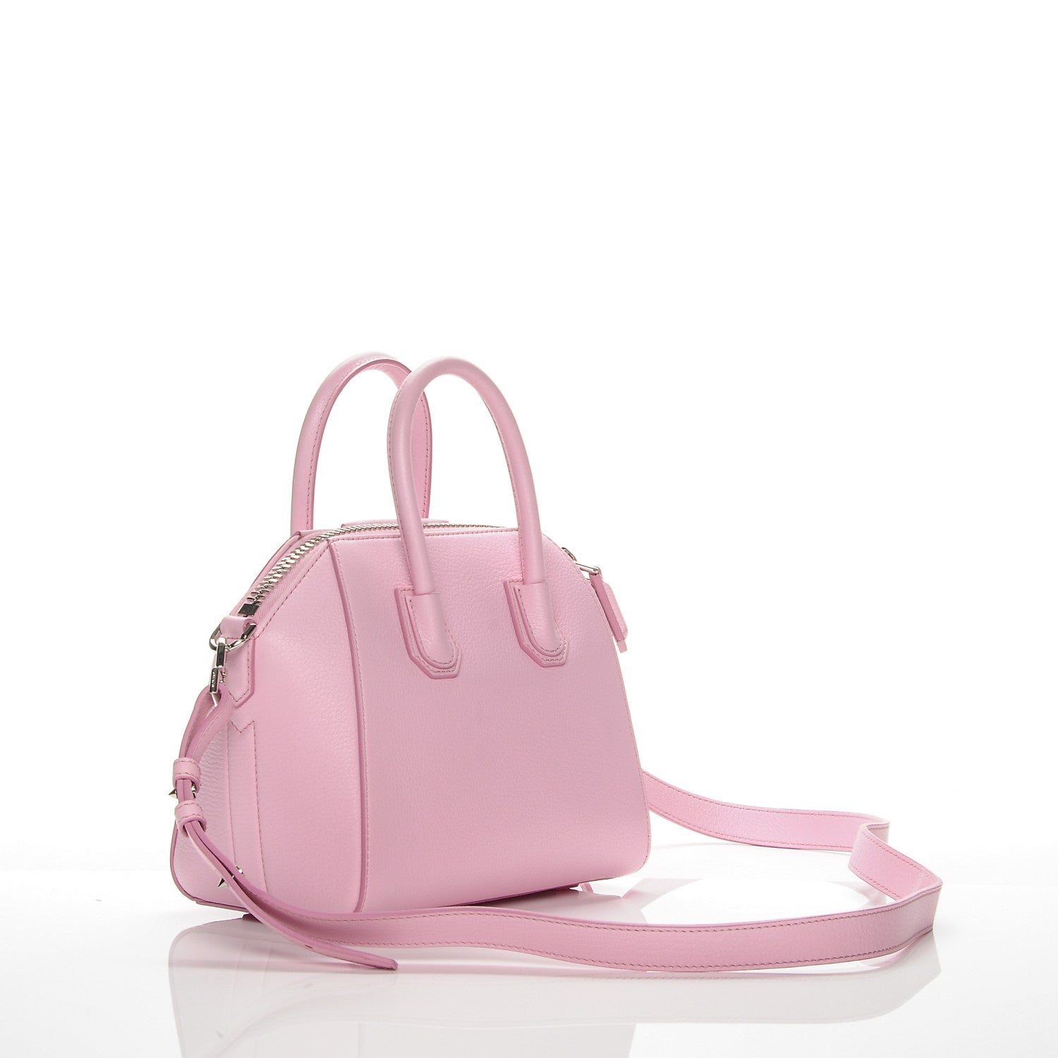 Givenchy Sugar Goatskin Mini Antigona Bright Pink 3 of 7