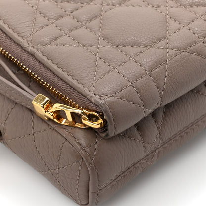 Christian Dior Supple Calfskin Caro Double Pouch Warm Taupe 15 of 16