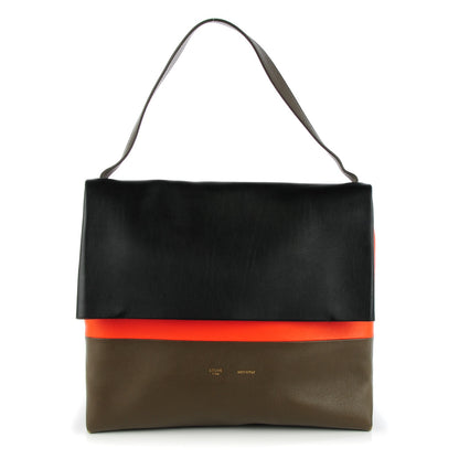 Celine Smooth Calfskin Tri-Color All Soft Shoulder Bag Black 1 of 9
