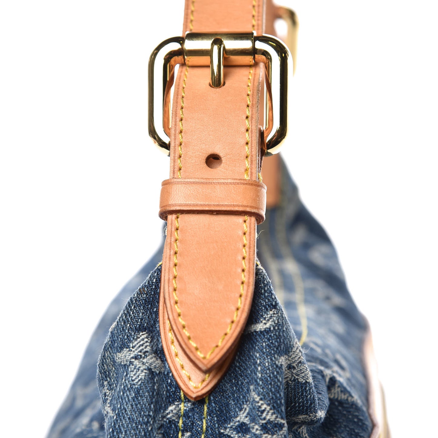 Monogram Denim Baggy PM Blue