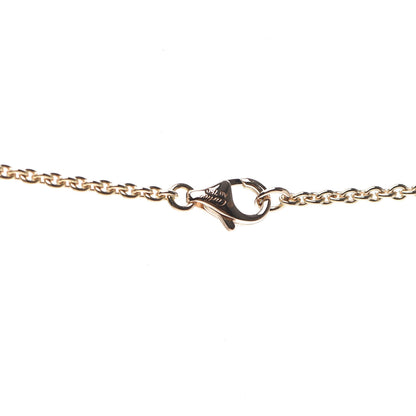 Cartier 18K Pink Gold Interlocking LOVE Necklace 4 of 9