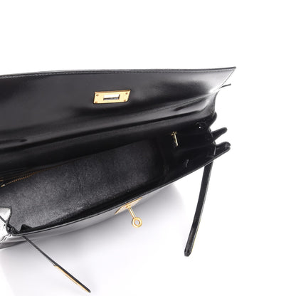 Hermes Box Kelly Retourne 32 Black 8 of 32