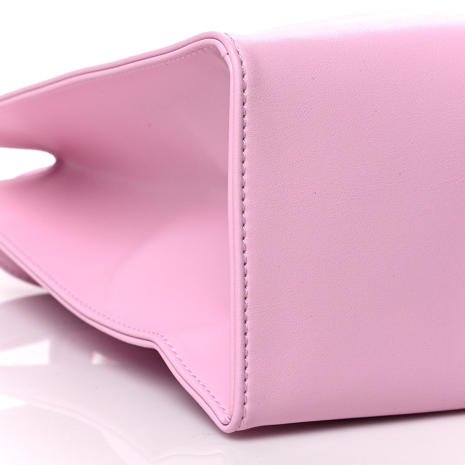 Telfar Vegan Leather Medium Shopping Bag Bubblegum 8 of 9