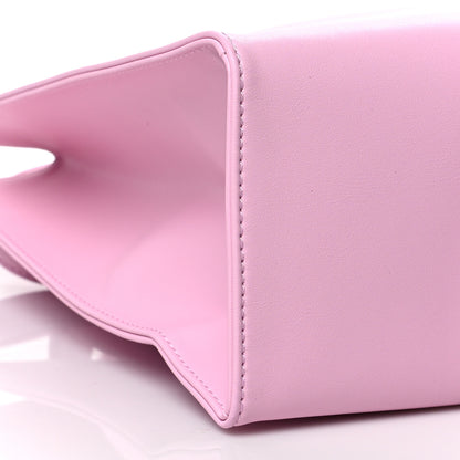 Telfar Vegan Leather Medium Shopping Bag Bubblegum 8 of 9