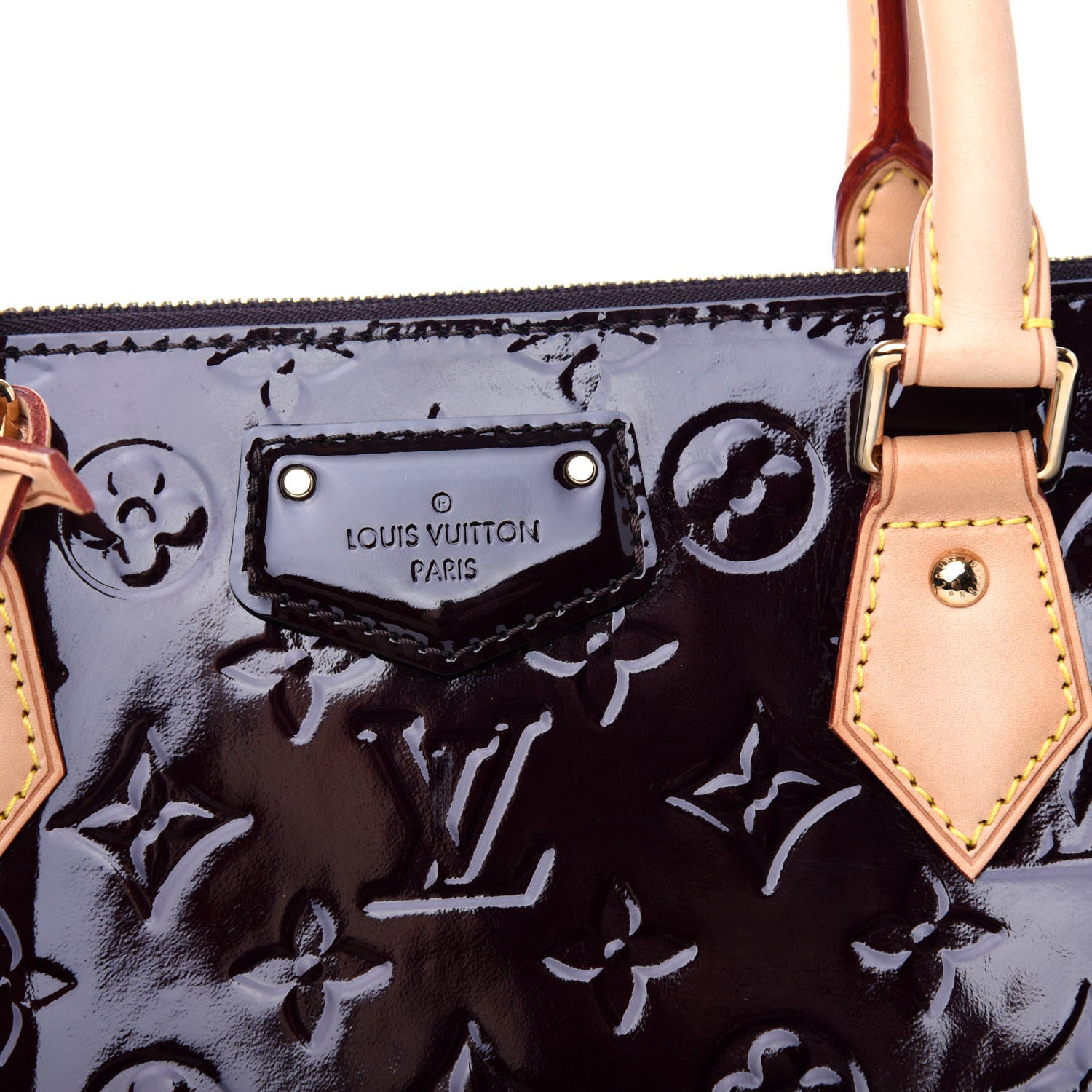 Louis Vuitton Vernis Montebello MM Amarante 9 of 9