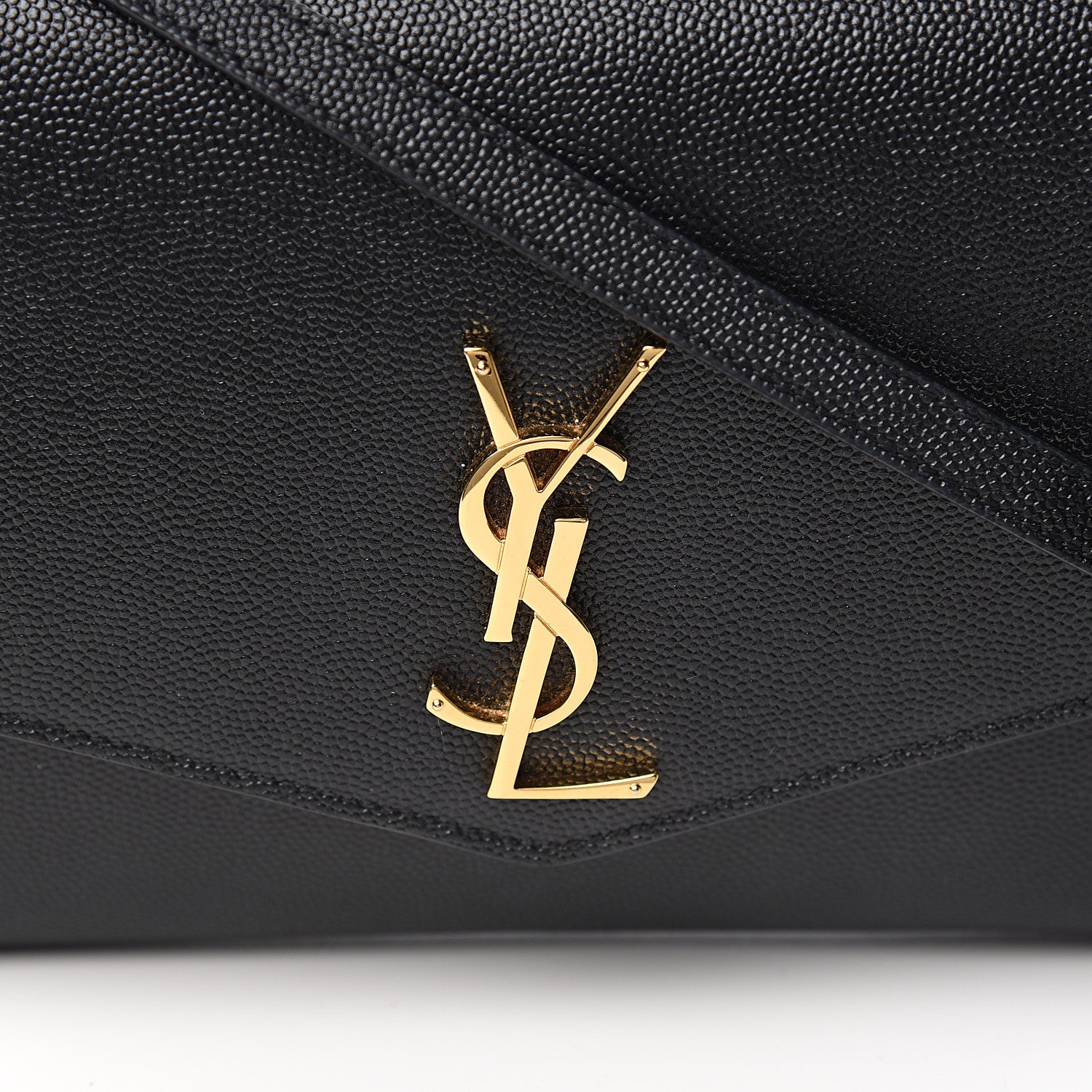 Saint Laurent Grain De Poudre Mini Uptown Crossbody Bag Black 9 of 10