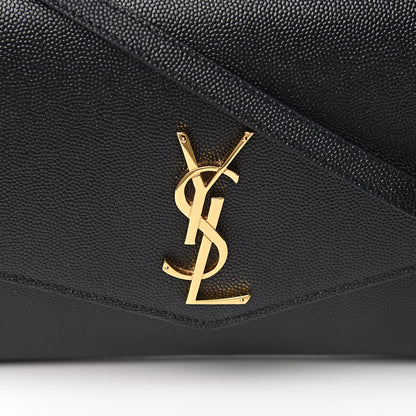 Saint Laurent Grain De Poudre Mini Uptown Crossbody Bag Black 9 of 10