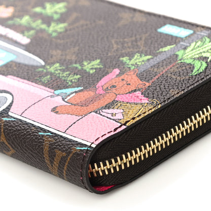 Louis Vuitton Monogram 2021 Christmas Animation Hollywood Zippy Wallet 9 of 9