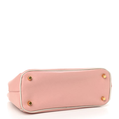 Prada Saffiano Small Tote Pink 4 of 16