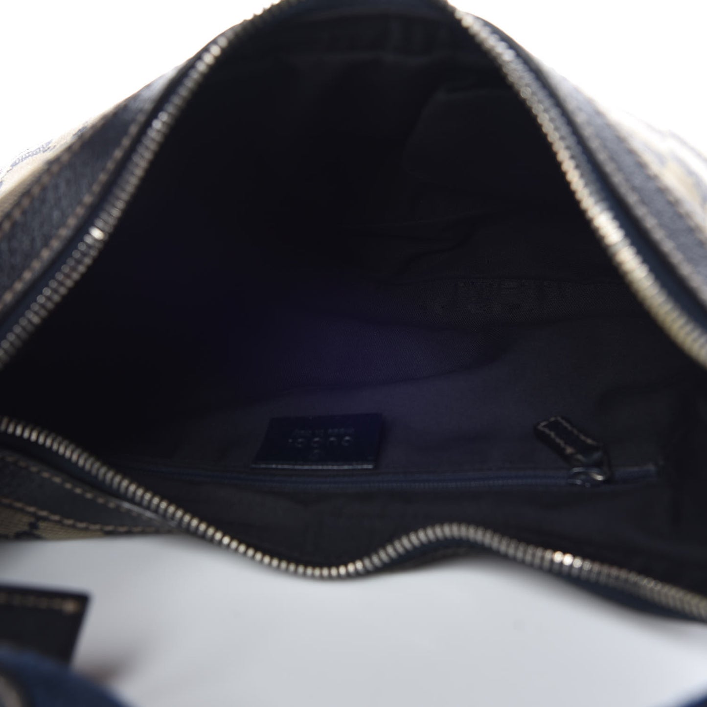 Monogram Web Small Pop Hobo Navy