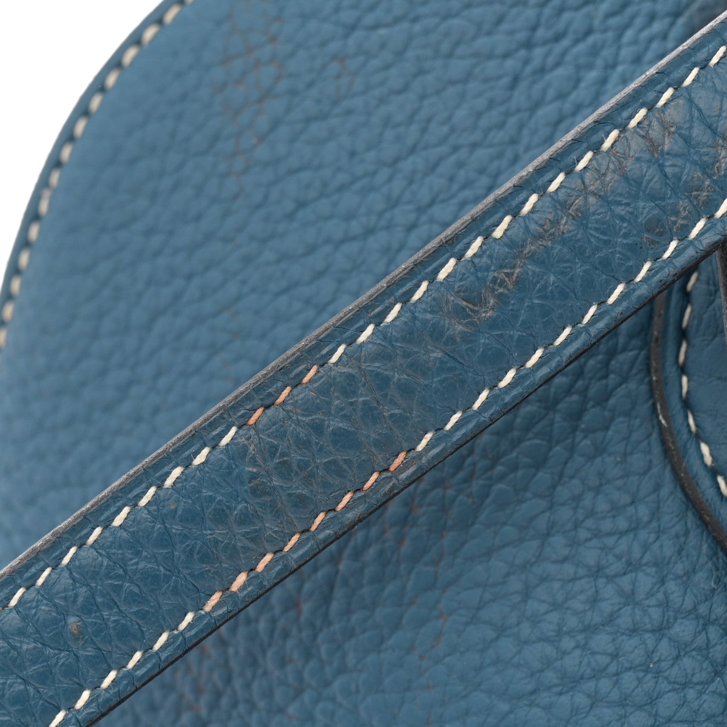 Hermes Taurillon Clemence Bolide 35 Bleu Agate 15 of 23