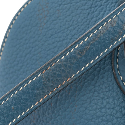Hermes Taurillon Clemence Bolide 35 Bleu Agate 15 of 23