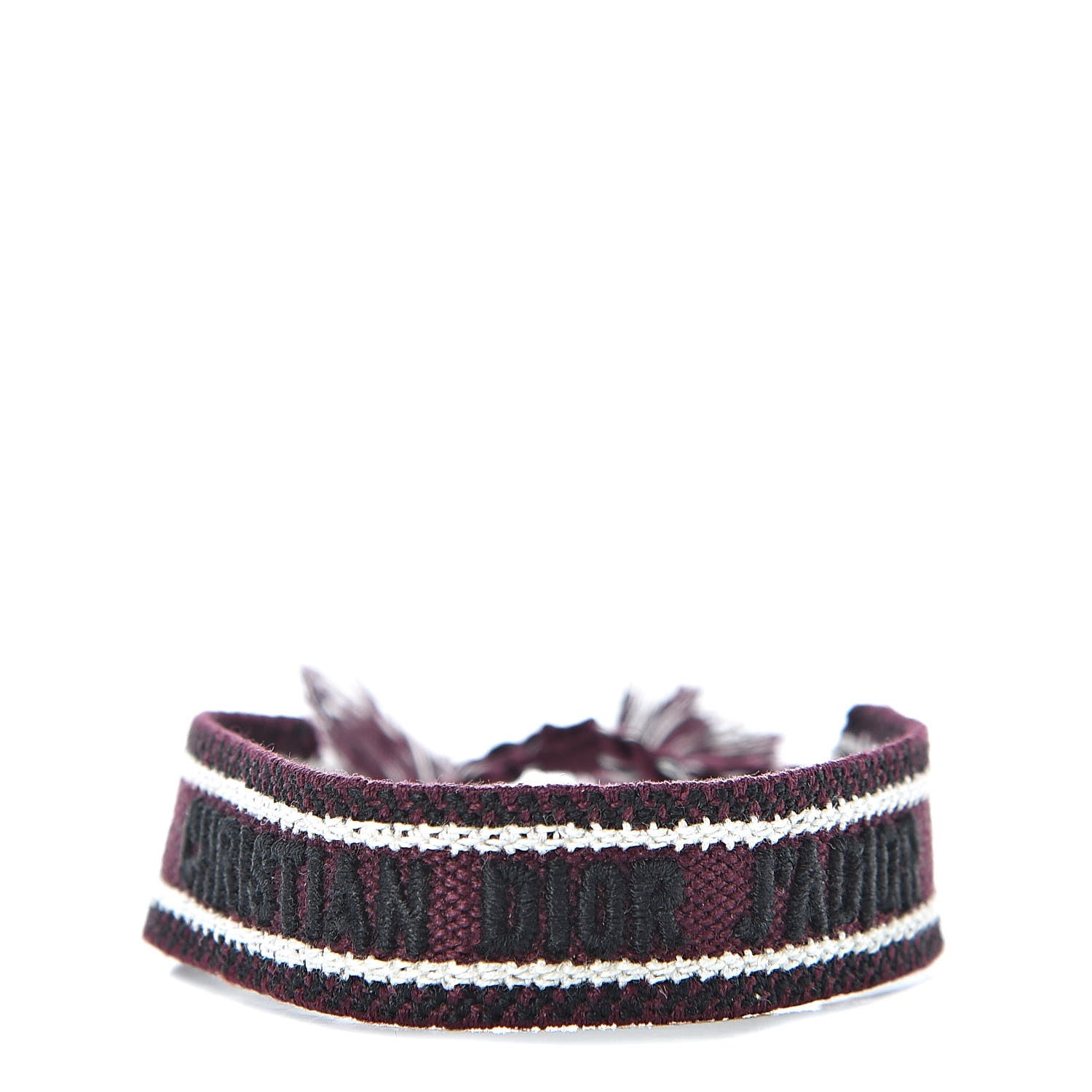 Christian Dior Woven Cotton J'Adior Friendship Bracelet 1 of 3