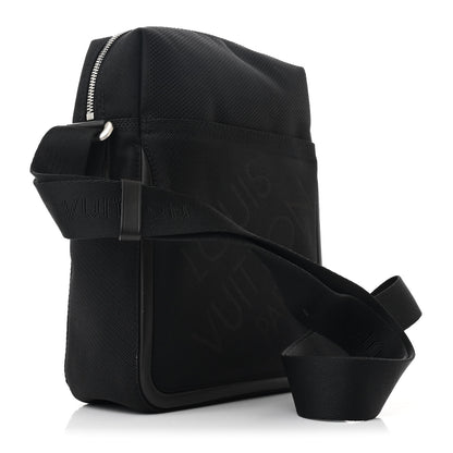 Louis Vuitton Damier Geant Citadin Messenger Black 3 of 10