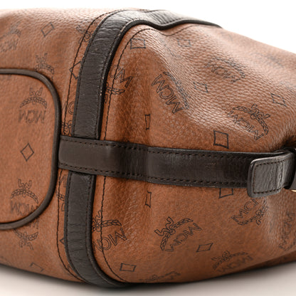 MCM Visetos Drawstring Shopper Cognac 10 of 21