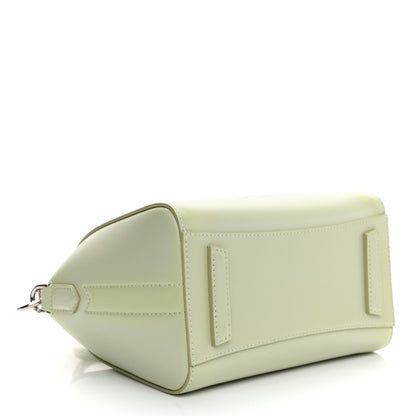 Givenchy Shiny Lord Calfskin Mini Antigona Aqua Green 4 of 10