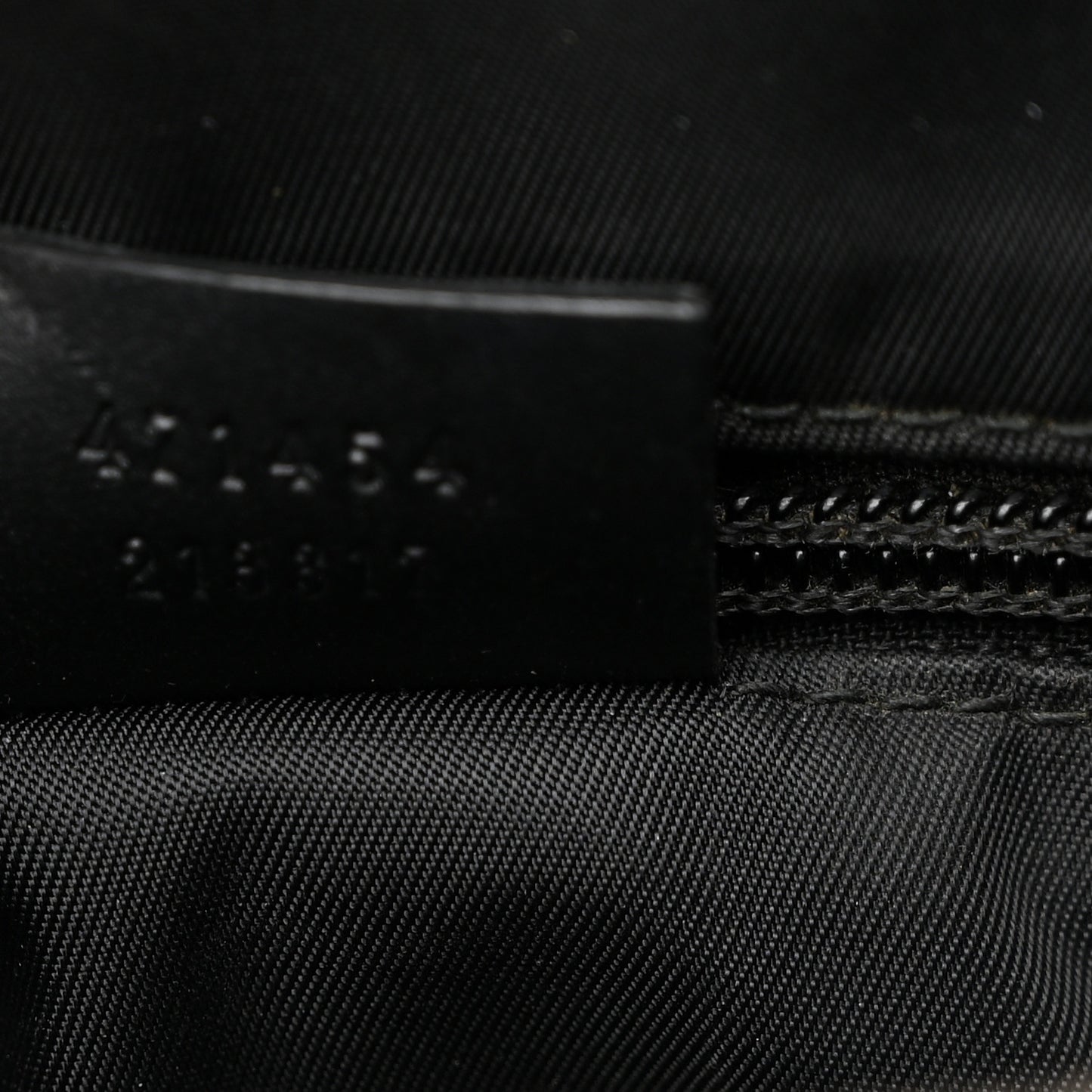 GG Supreme Monogram Web Messenger Bag Black