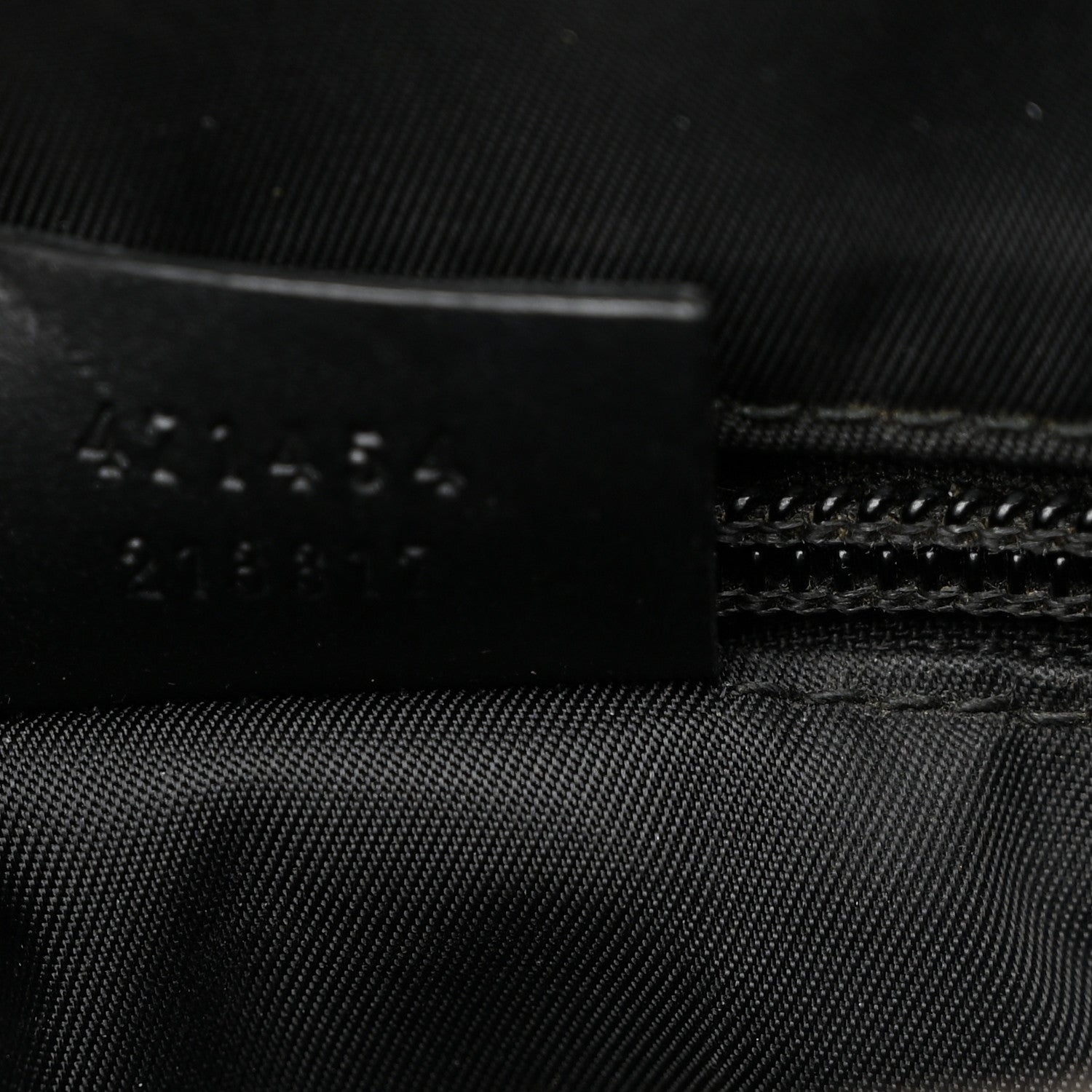Gucci GG Supreme Monogram Web Messenger Bag Black 7 of 10
