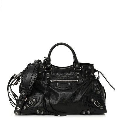Balenciaga Agneau Arena Neo Cagole City Handbag Black 1 of 11