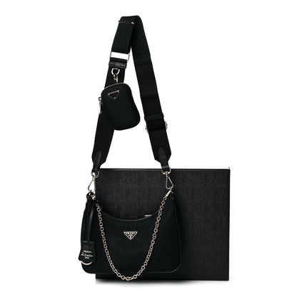 Prada Nylon Re-Edition 2005 Shoulder Bag Black 11 of 11
