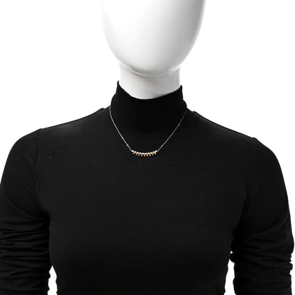 Cartier 18K Pink Gold Diamond Clash de Cartier Necklace 2 of 6