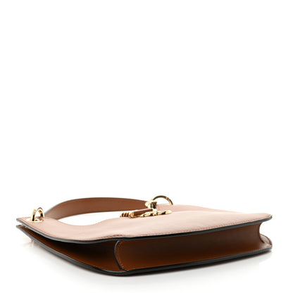 Jimmy Choo Calfskin Varenne Small Hobo Dark Tan 4 of 10