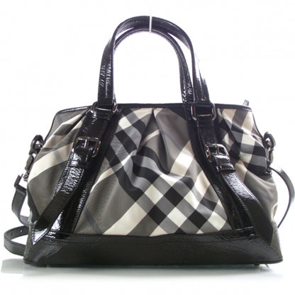 Burberry Nylon Beat Check Lowry Black 1 of 11