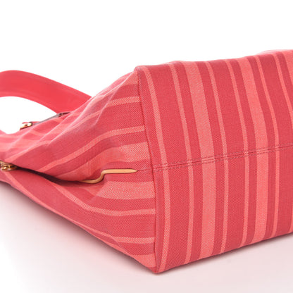 Louis Vuitton Denim Articles de Voyage Cabas Castillan Red 8 of 9
