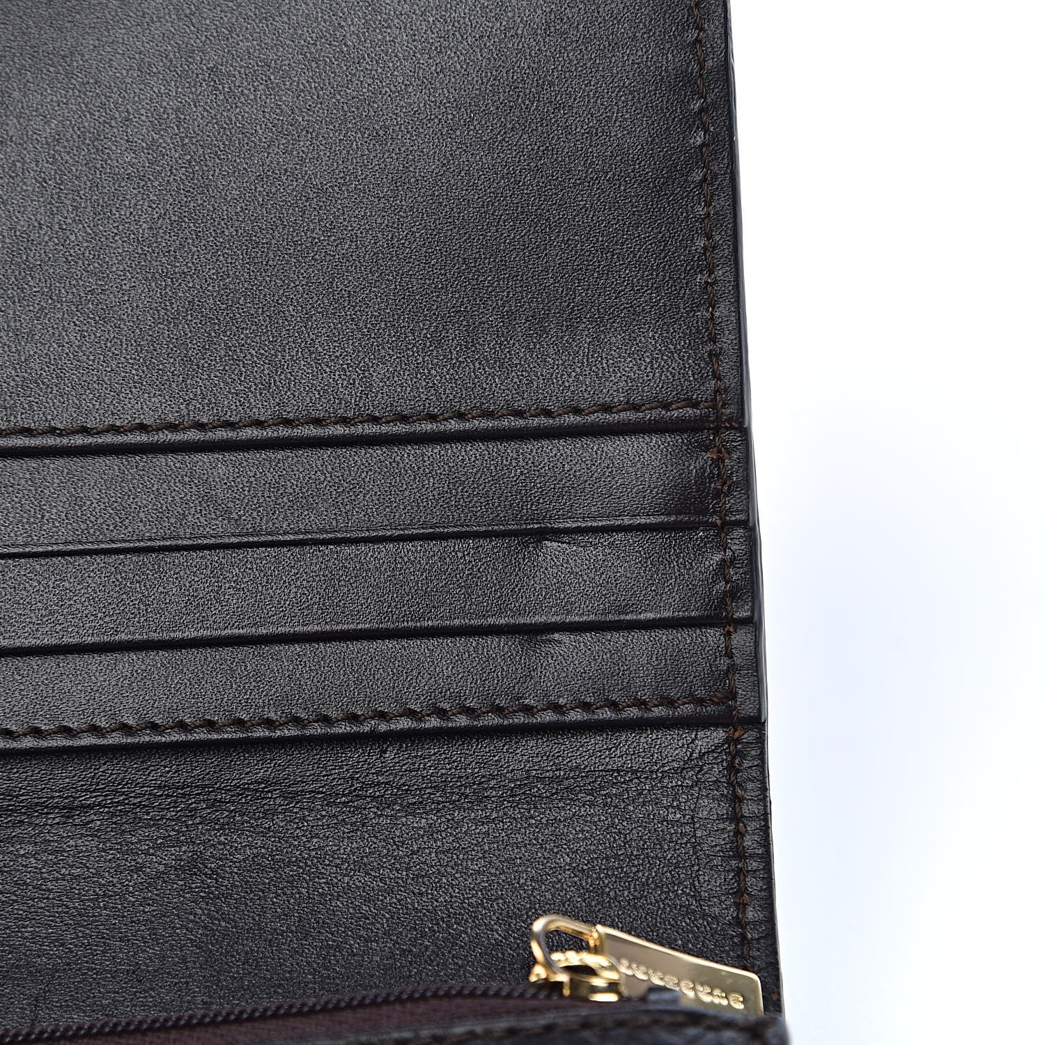 Burberry Grain Calfskin Continental Wallet Black 7 of 11